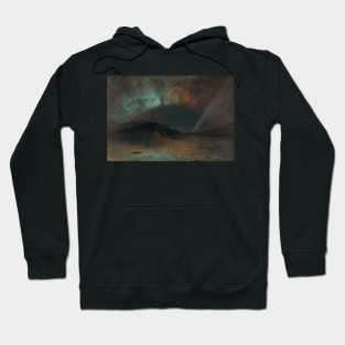 Aurora Borealis - Frederic Edwin Church Hoodie